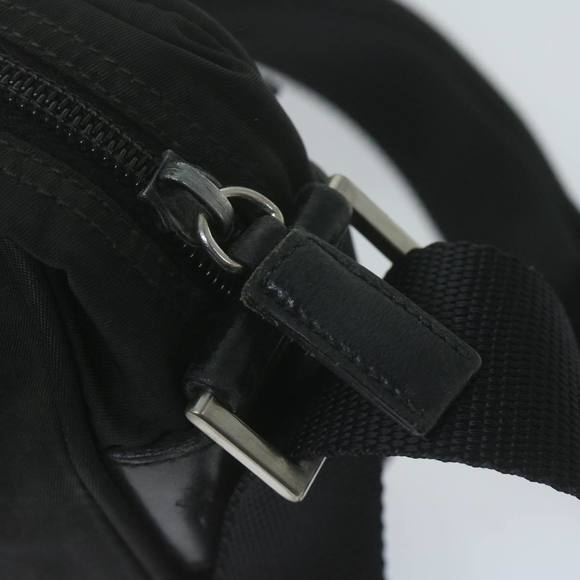 PRADA Shoulder Bag Nylon Black Auth 66085 - Picture 8 of 16